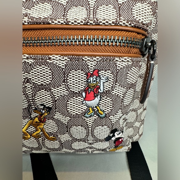 Pre loved~Mickey Mouse And Friends Disney Backpack and Wallet By COACH - Picture 13 of 16